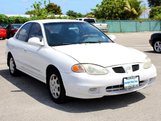 Florida Fine Cars - Used HYUNDAI ELANTRA 2000 MIAMI GLS