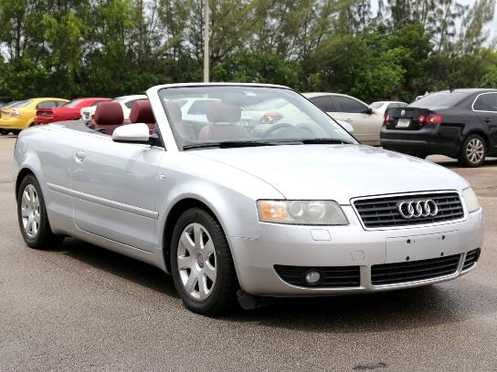 Florida Fine Cars - Used AUDI A4 2003 MIAMI 3.0 CABRIOLET