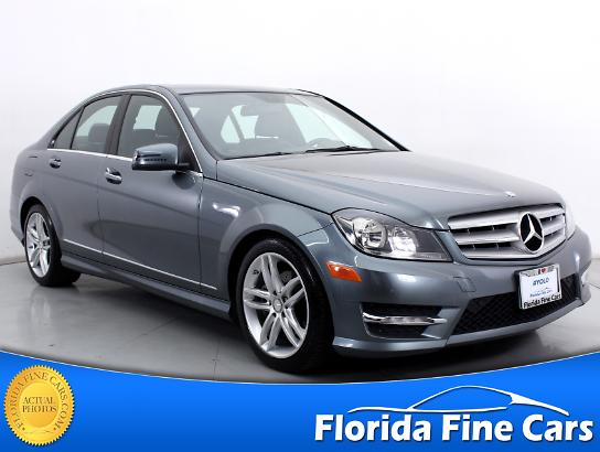 Florida Fine Cars - Used MERCEDES-BENZ C CLASS 2012 MIAMI C300 4MATIC
