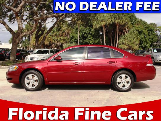 Florida Fine Cars - Used CHEVROLET IMPALA 2007 WEST PALM LT