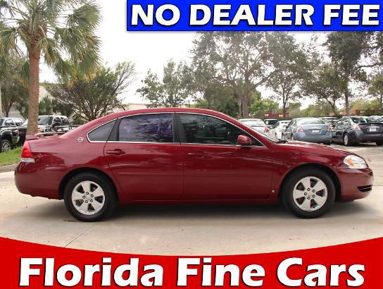 Florida Fine Cars - Used CHEVROLET IMPALA 2007 WEST PALM LT