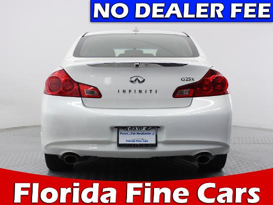 Florida Fine Cars - Used INFINITI G25X 2012 MIAMI Awd