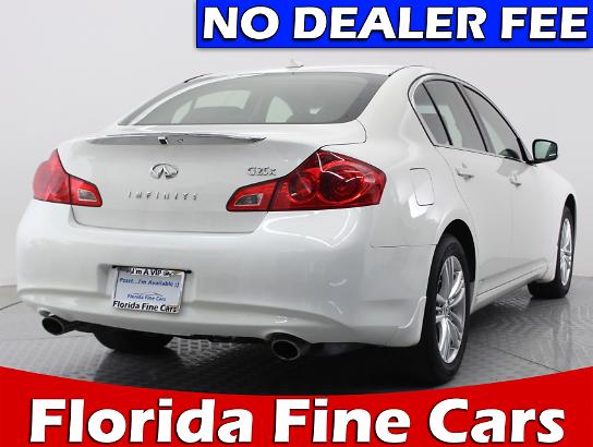 Florida Fine Cars - Used INFINITI G25X 2012 MIAMI Awd