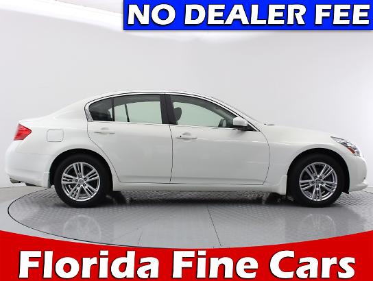 Florida Fine Cars - Used INFINITI G25X 2012 MIAMI Awd