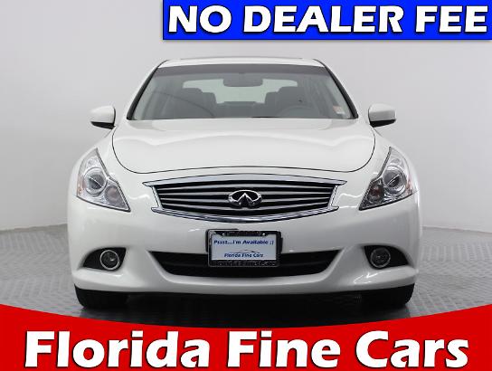Florida Fine Cars - Used INFINITI G25X 2012 MIAMI Awd