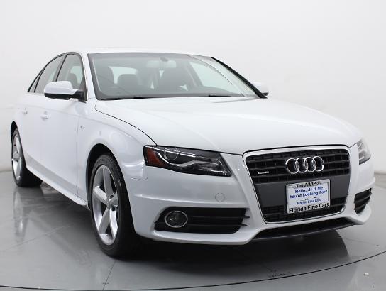 Florida Fine Cars - Used AUDI A4 2012 MIAMI PREMIUM PLUS