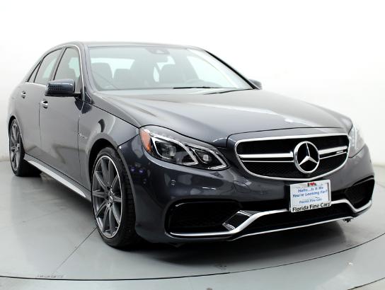 Florida Fine Cars - Used MERCEDES-BENZ E CLASS 2015 MIAMI E63 AMG S 4MATIC