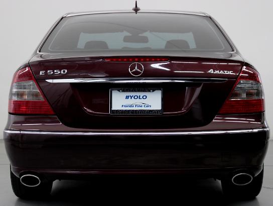 Florida Fine Cars - Used MERCEDES-BENZ E CLASS 2008 MIAMI E550 4MATIC