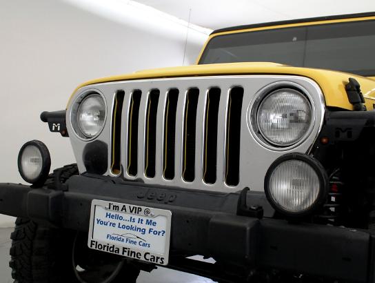 Florida Fine Cars - Used JEEP WRANGLER 2004 MIAMI RUBICON
