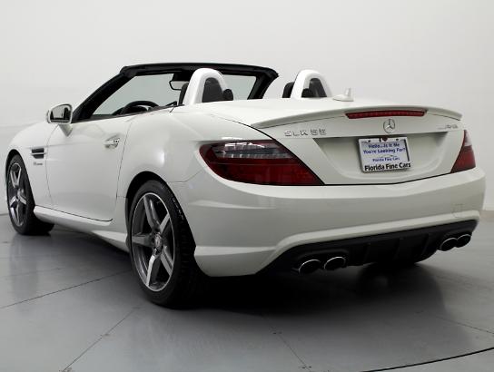 Florida Fine Cars - Used MERCEDES-BENZ SLK CLASS 2013 MIAMI SLK55 AMG