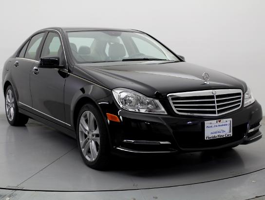 Florida Fine Cars - Used MERCEDES-BENZ C CLASS 2014 MIAMI C300 4MATIC