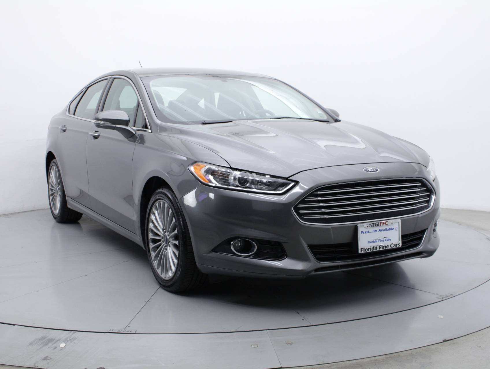 Florida Fine Cars - Used FORD FUSION 2014 MIAMI TITANIUM