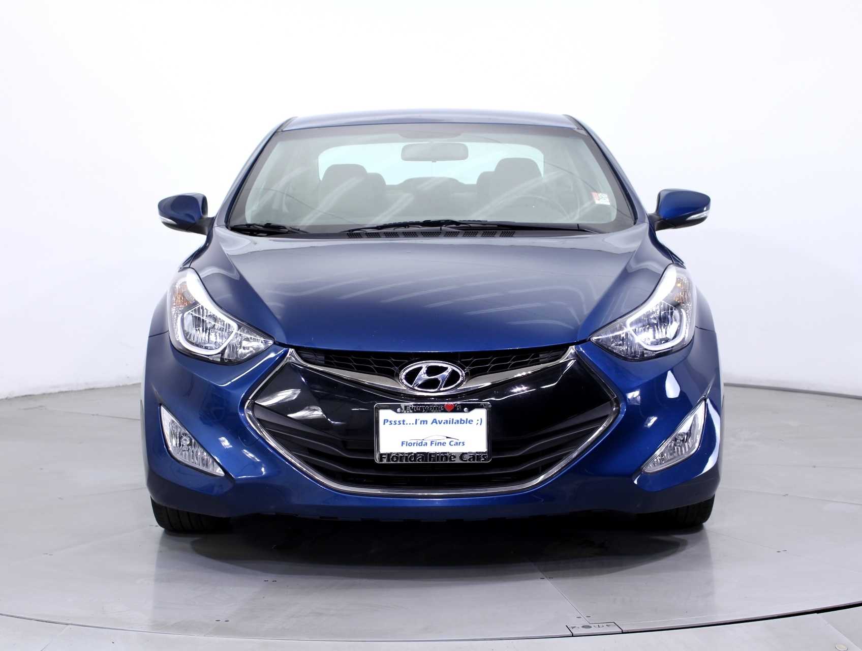 Florida Fine Cars - Used HYUNDAI ELANTRA 2014 MIAMI COUPE