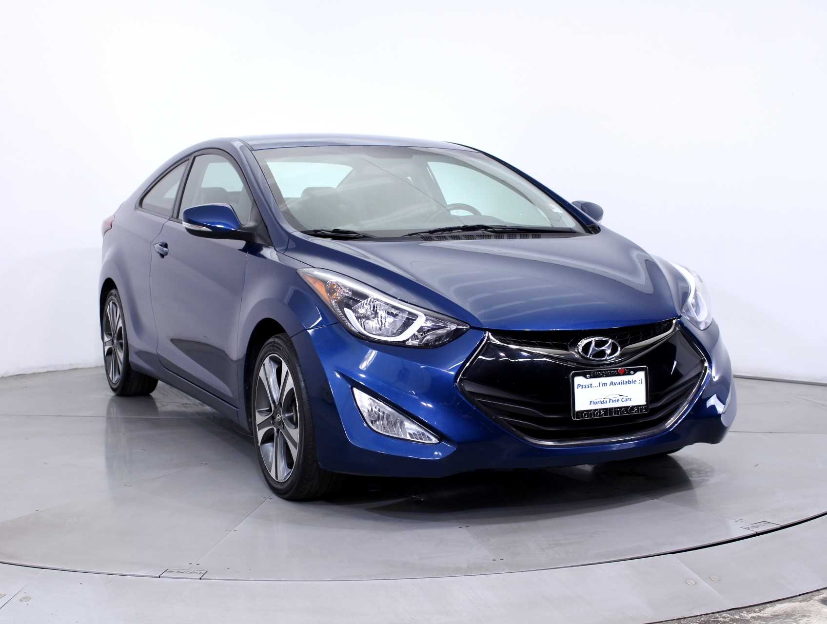 Florida Fine Cars - Used HYUNDAI ELANTRA 2014 MIAMI COUPE