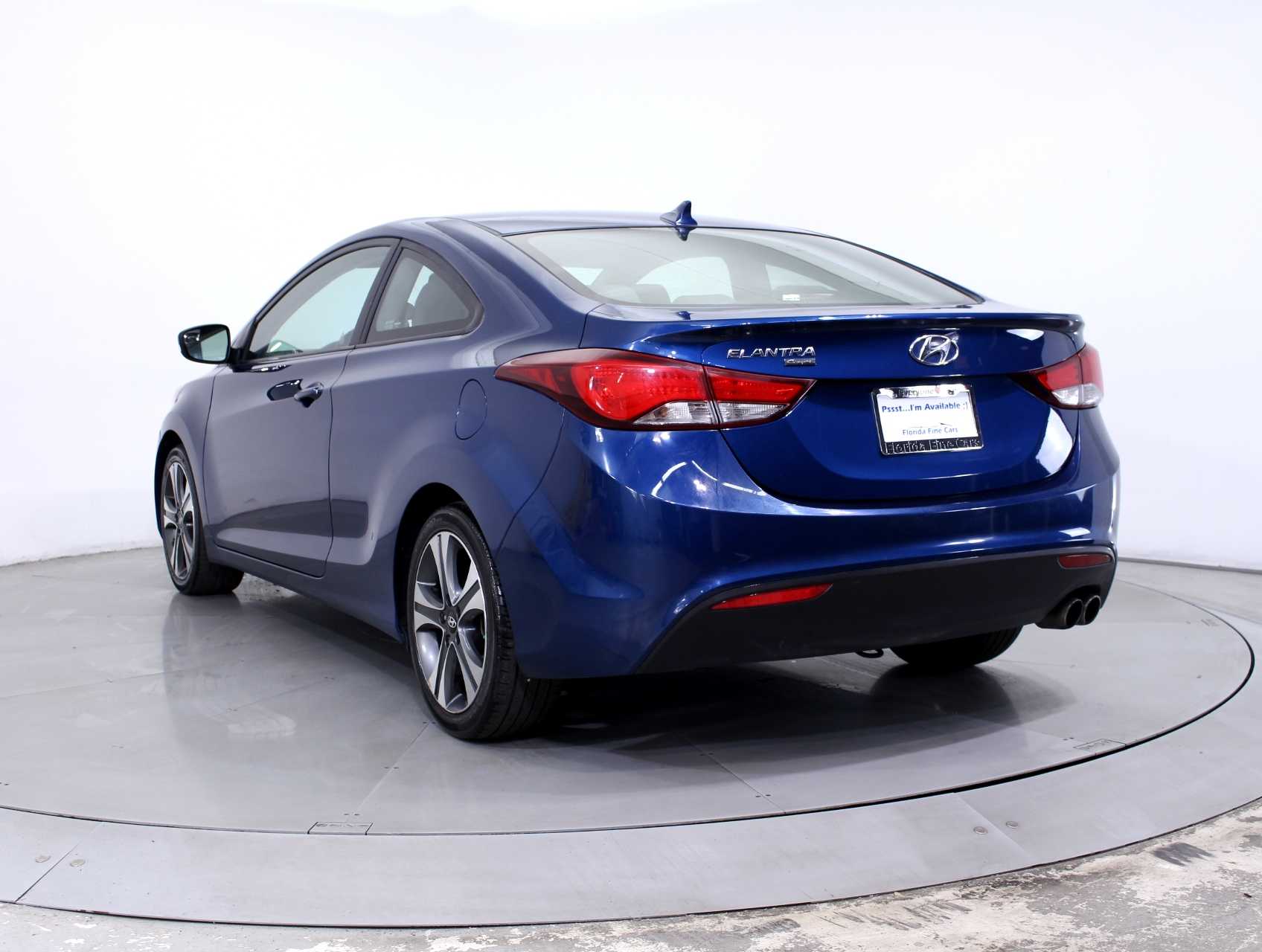 Florida Fine Cars - Used HYUNDAI ELANTRA 2014 MIAMI COUPE