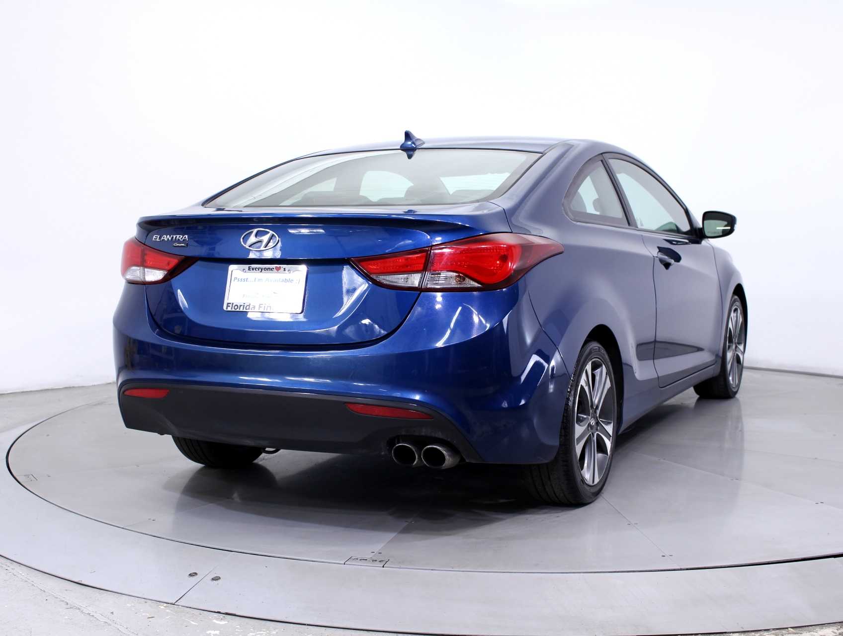 Florida Fine Cars - Used HYUNDAI ELANTRA 2014 MIAMI COUPE