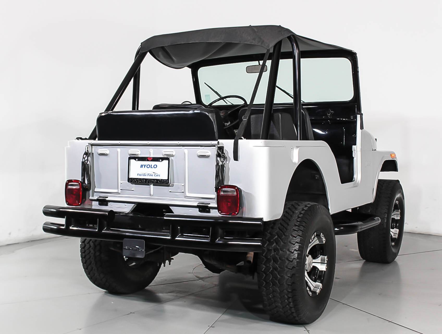 Florida Fine Cars - Used WILLYS Cj5 1960 WEST PALM 