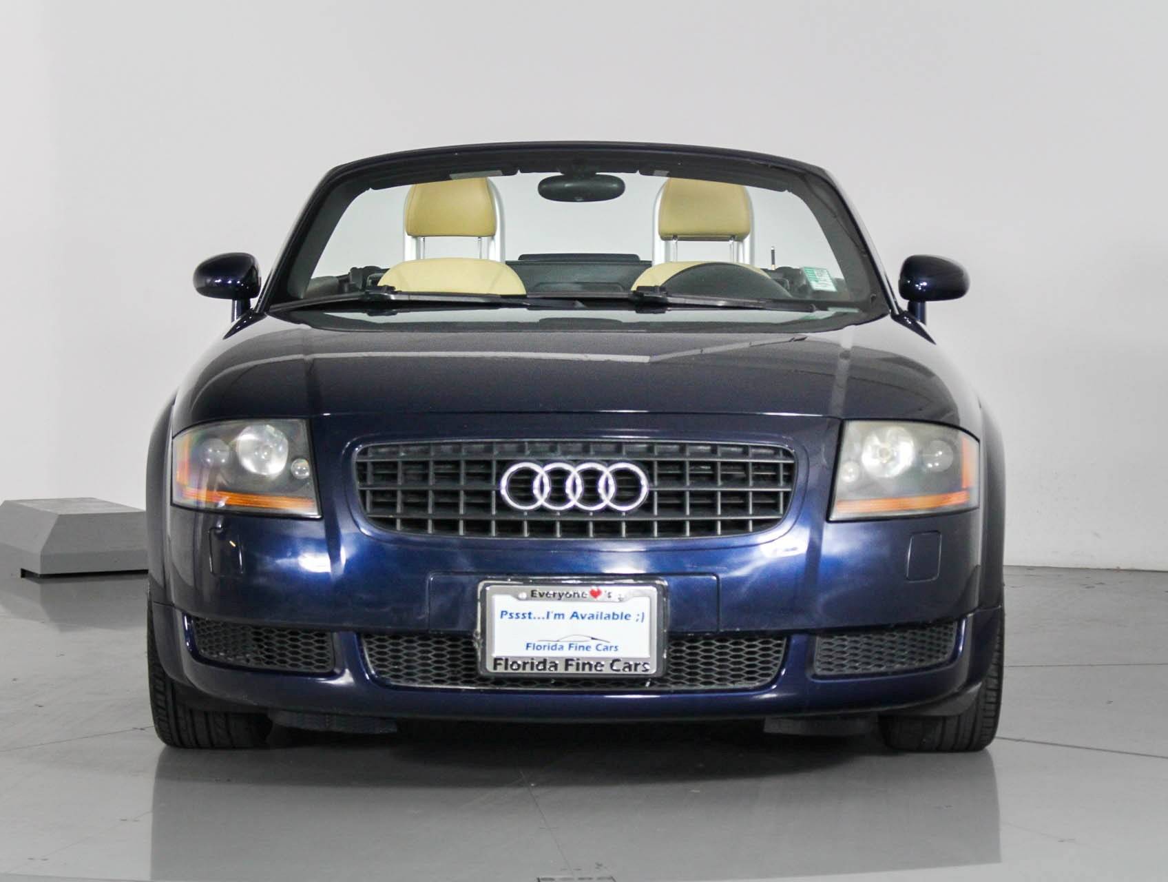 Florida Fine Cars - Used AUDI TT 2005 WEST PALM ROADSTER