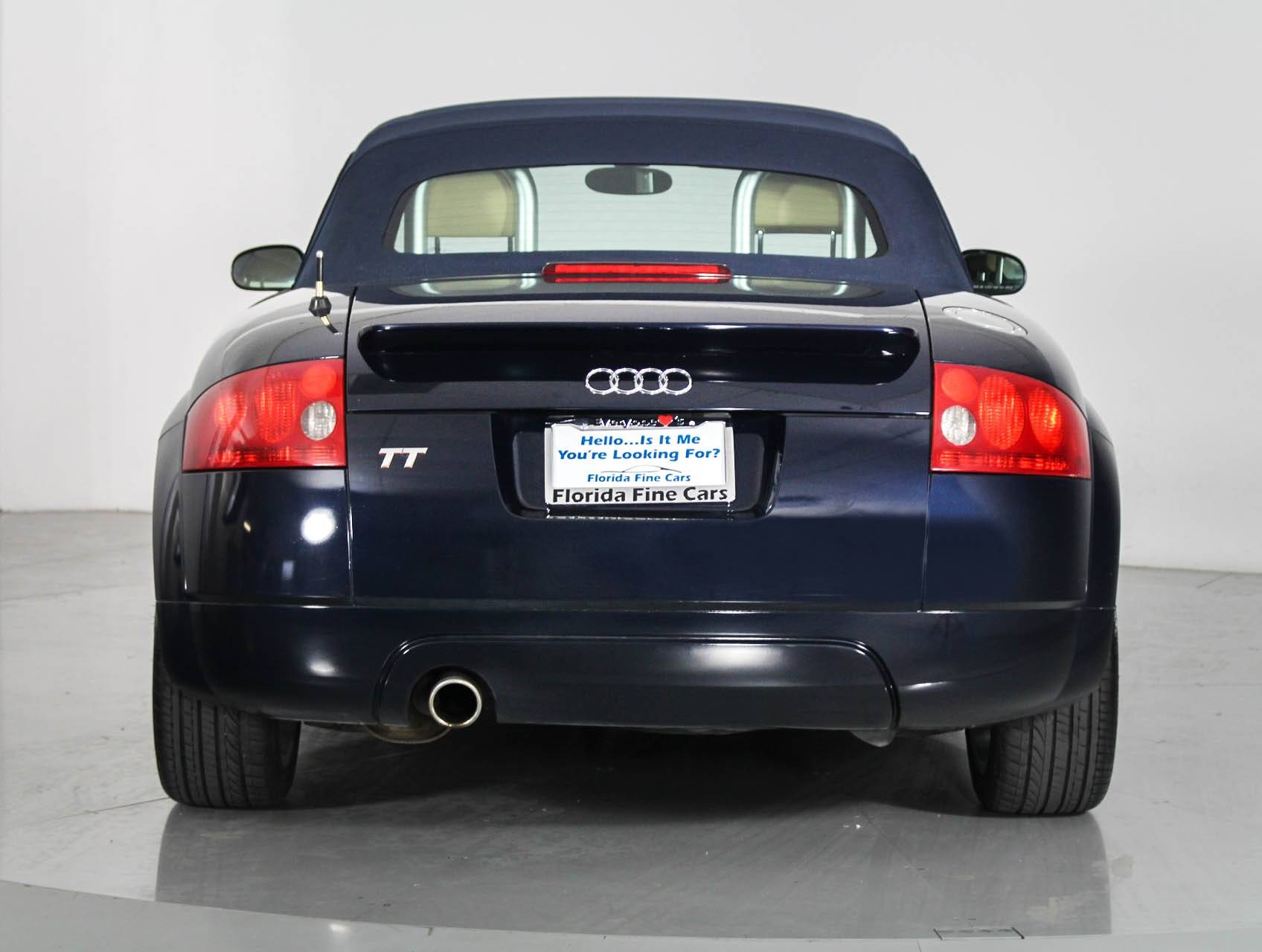 Florida Fine Cars - Used AUDI TT 2005 WEST PALM ROADSTER