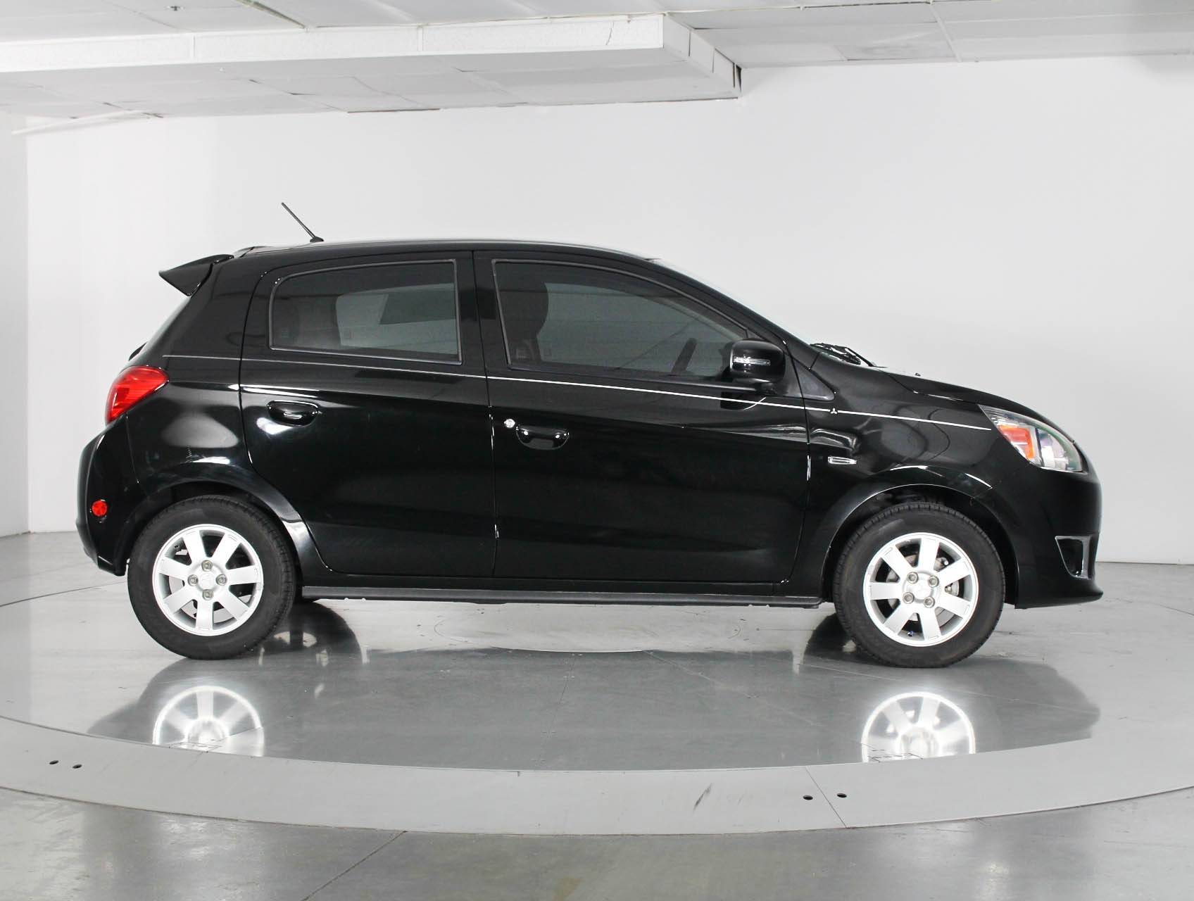 Florida Fine Cars - Used MITSUBISHI MIRAGE 2015 WEST PALM ES (SE IN CANADA)