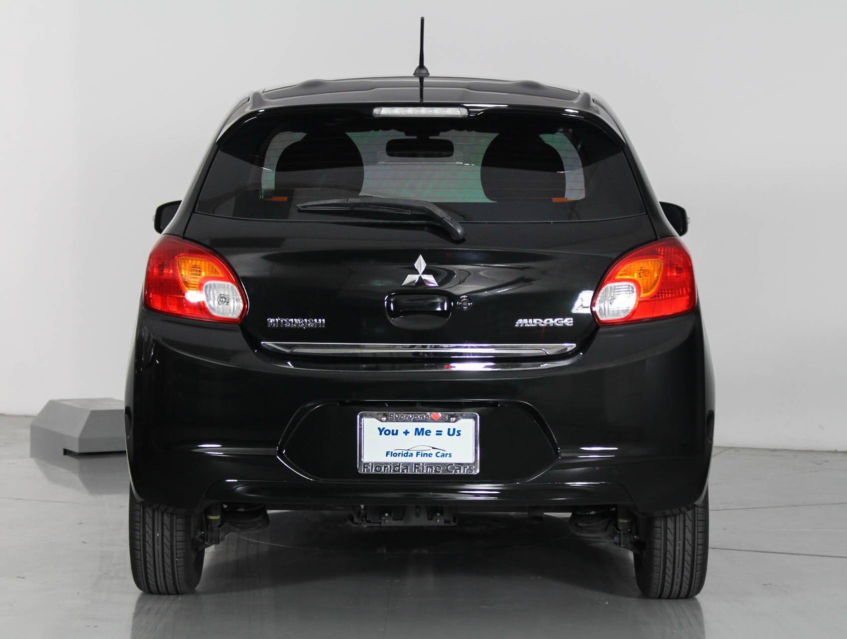 Florida Fine Cars - Used MITSUBISHI MIRAGE 2015 WEST PALM ES (SE IN CANADA)