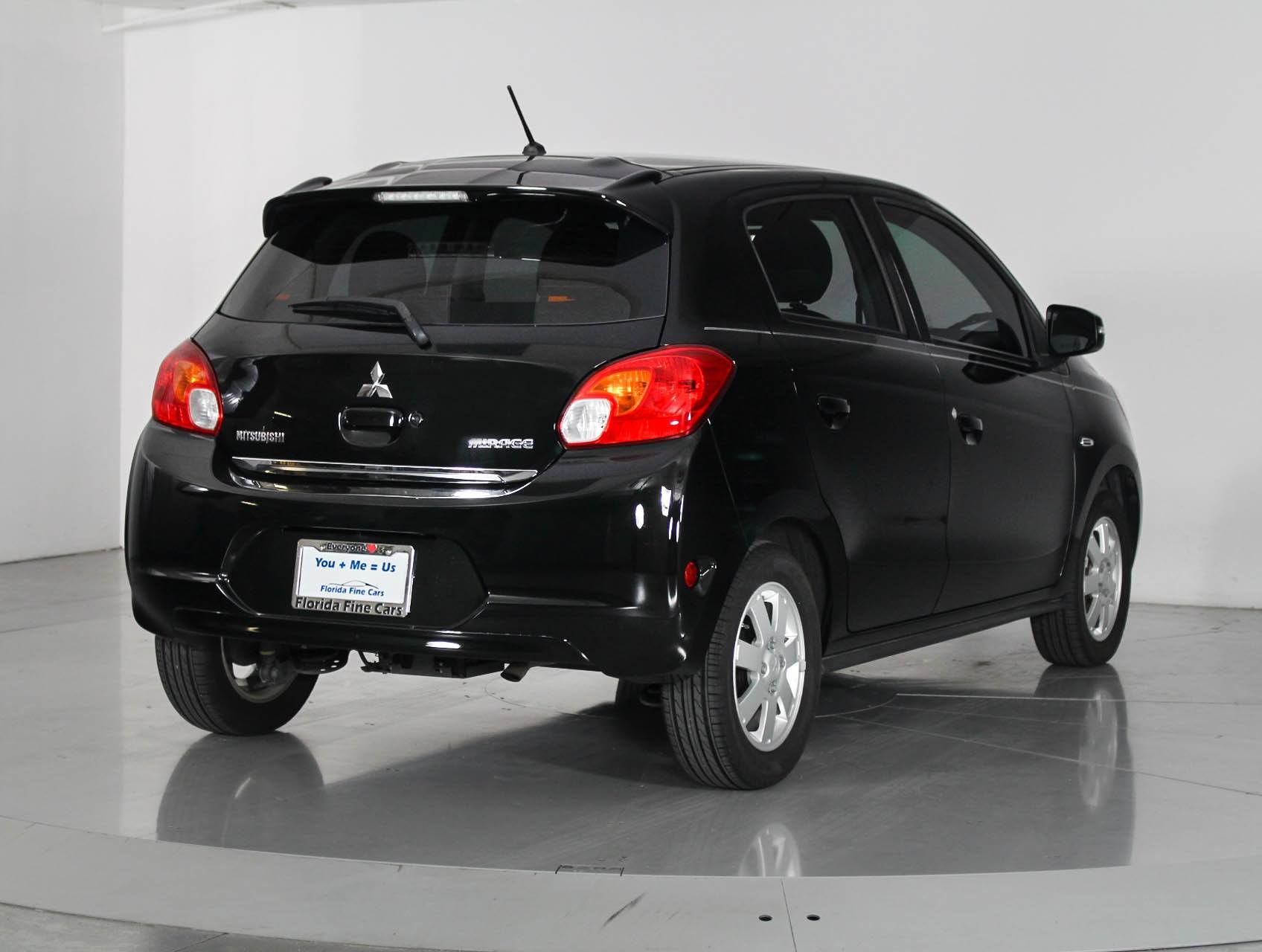 Florida Fine Cars - Used MITSUBISHI MIRAGE 2015 WEST PALM ES (SE IN CANADA)