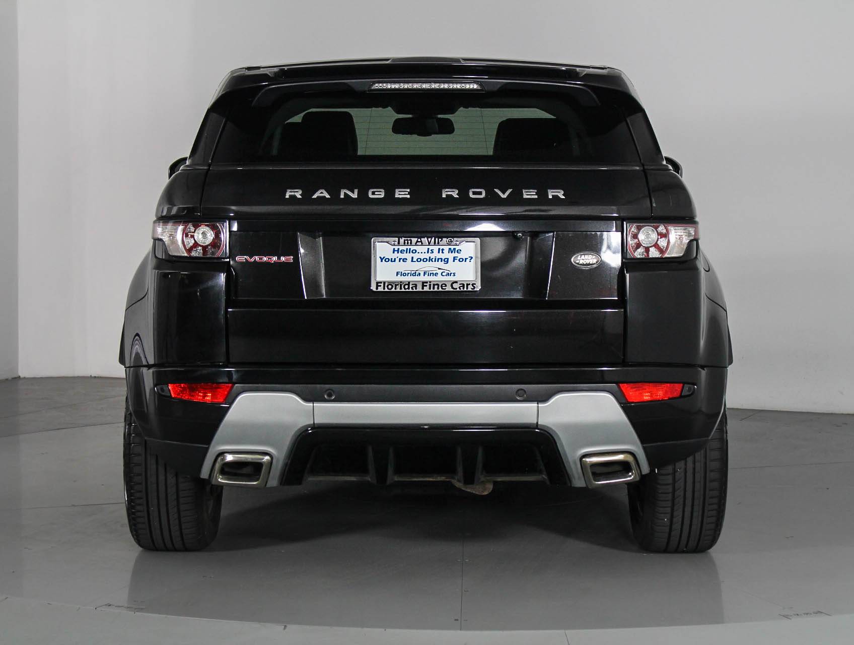 Florida Fine Cars - Used LAND ROVER RANGE ROVER EVOQUE 2012 WEST PALM DYNAMIC PREMIUM