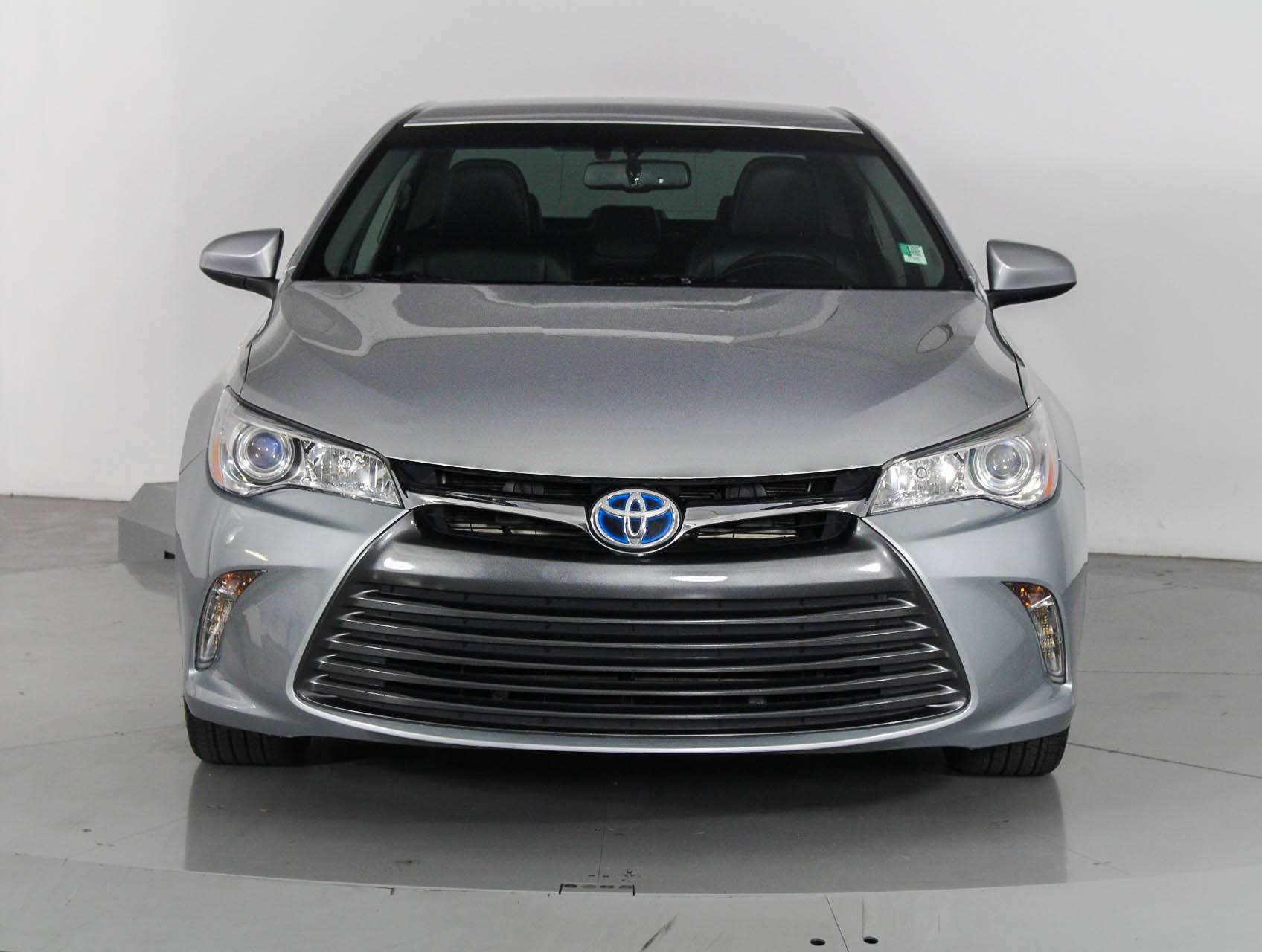 Florida Fine Cars - Used TOYOTA CAMRY 2015 WEST PALM XLE HYBRID