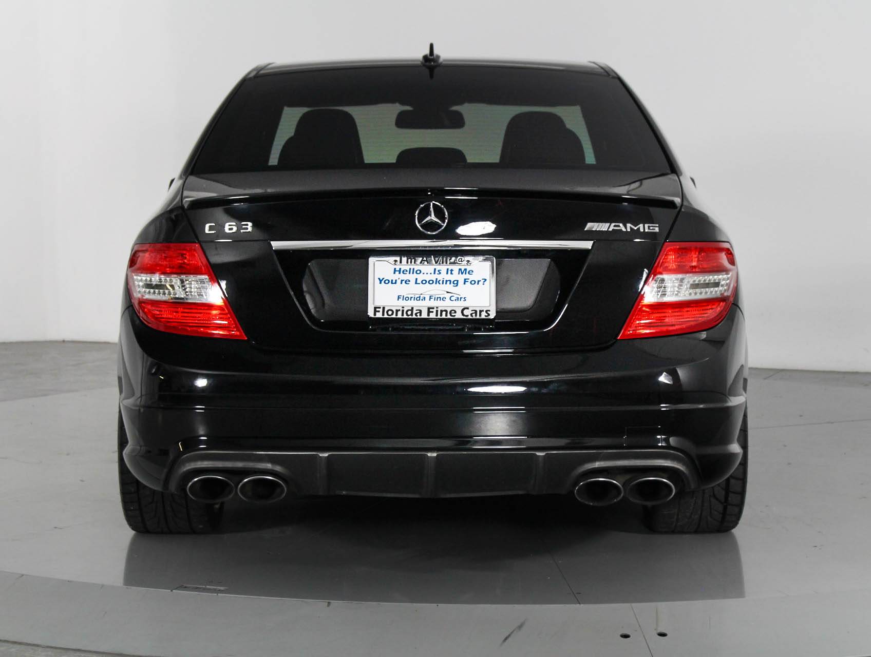 Florida Fine Cars - Used MERCEDES-BENZ C CLASS 2011 WEST PALM C63 AMG
