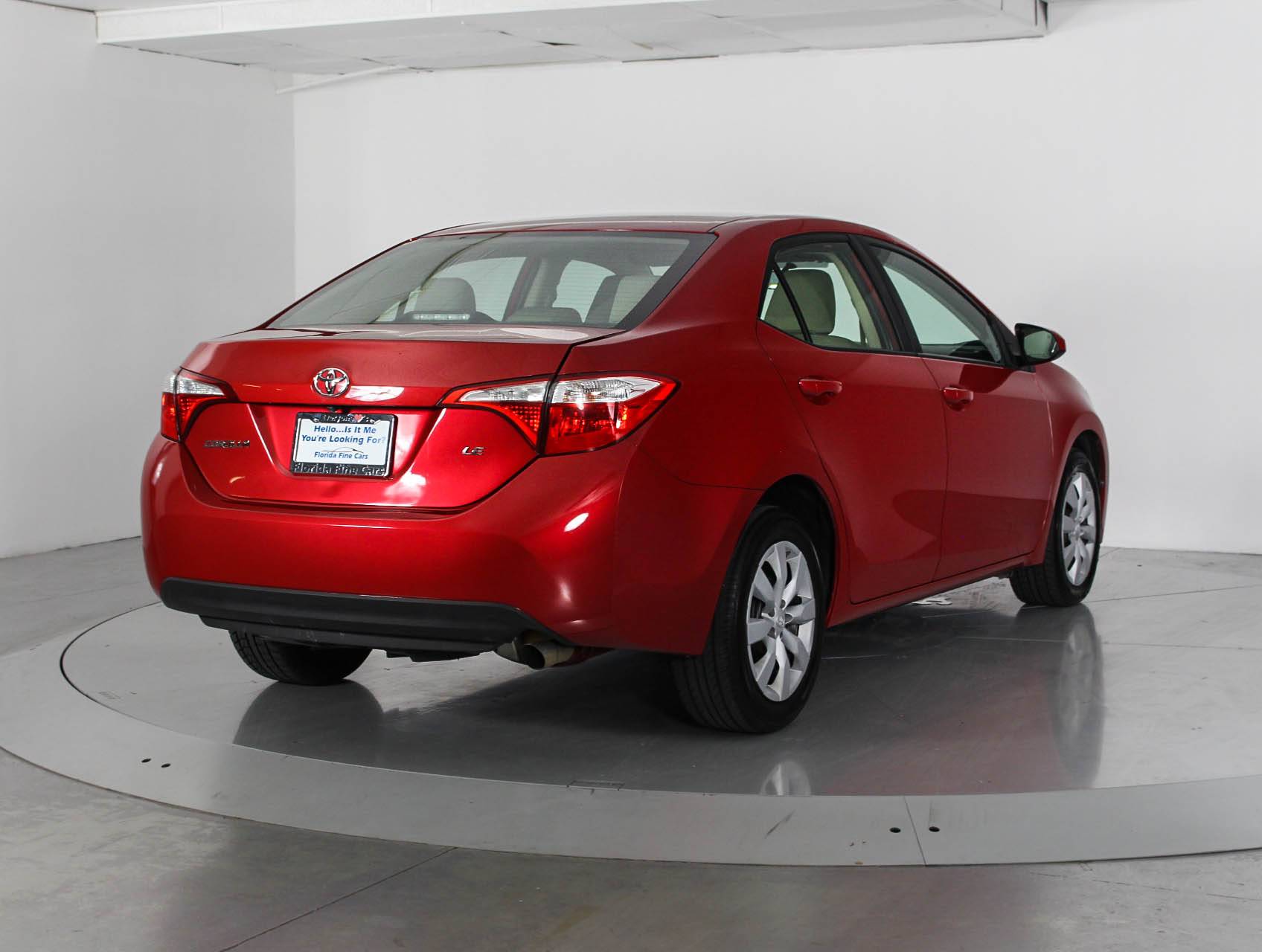Florida Fine Cars - Used TOYOTA COROLLA 2015 MIAMI Le