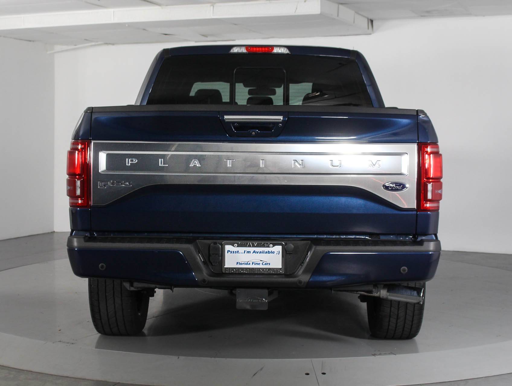 Florida Fine Cars - Used FORD F 150 2015 HOLLYWOOD Platinum
