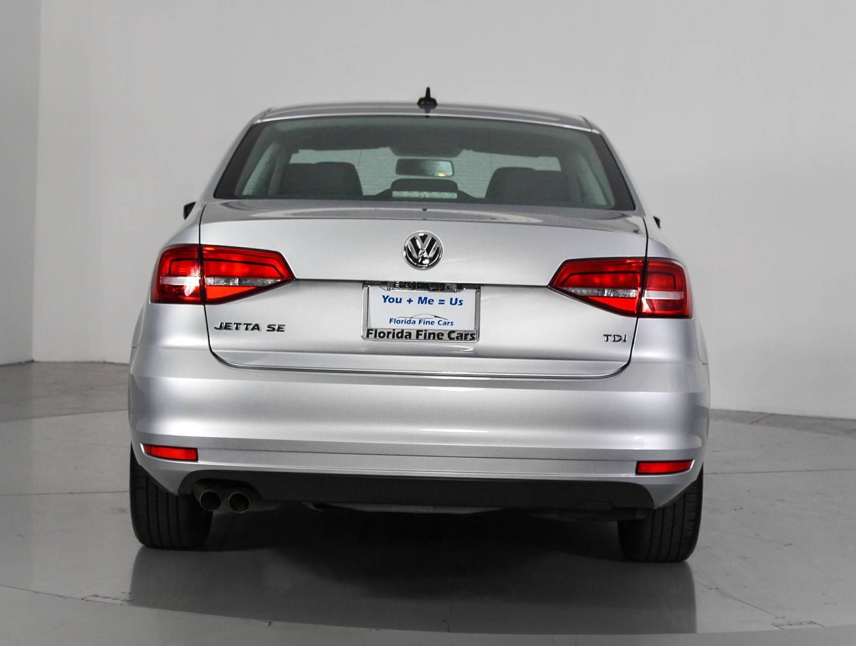 Florida Fine Cars - Used VOLKSWAGEN JETTA 2015 MIAMI TDI SE