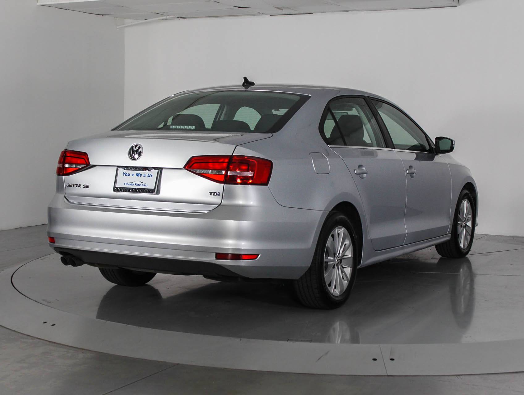 Florida Fine Cars - Used VOLKSWAGEN JETTA 2015 MIAMI TDI SE