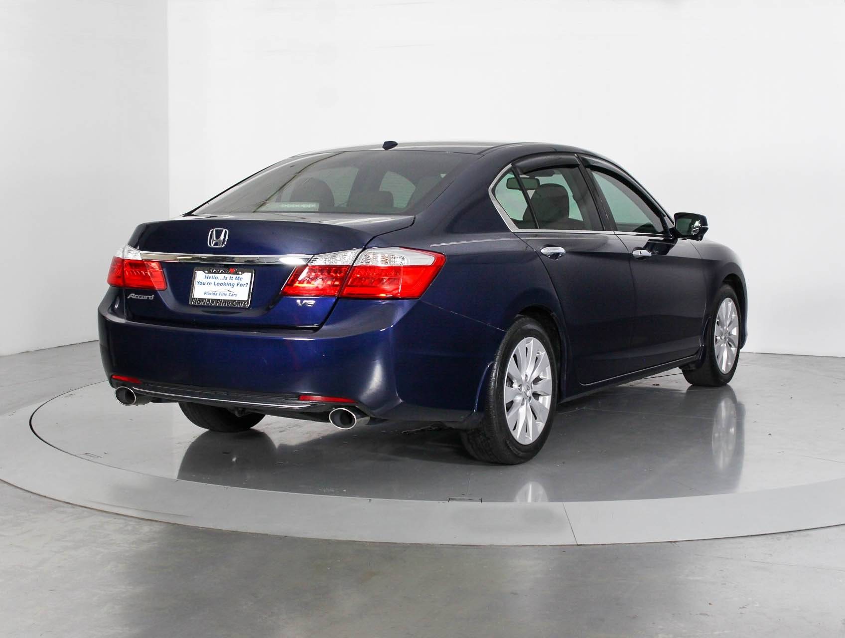Florida Fine Cars - Used HONDA ACCORD 2013 WEST PALM Ex-L V6
