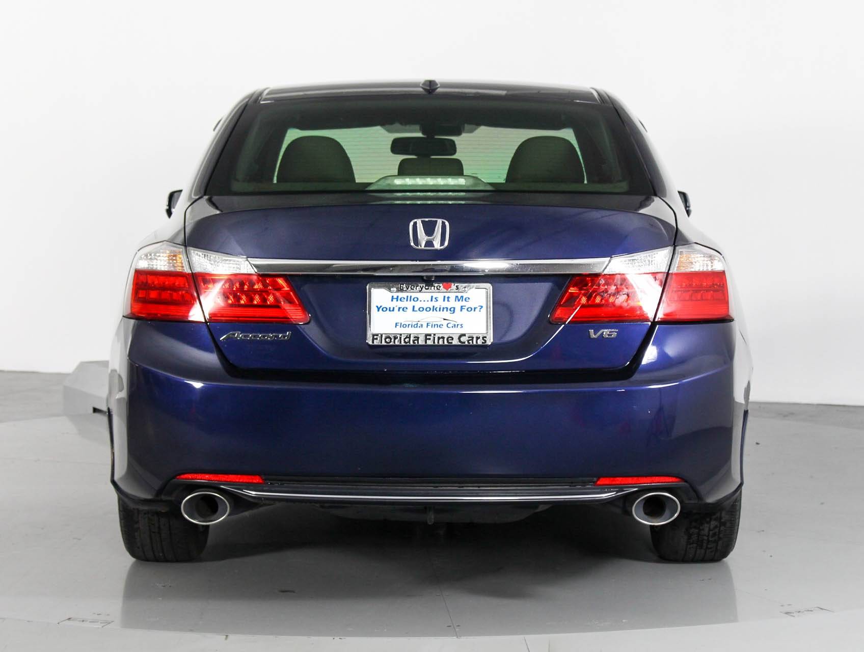 Florida Fine Cars - Used HONDA ACCORD 2013 WEST PALM Ex-L V6