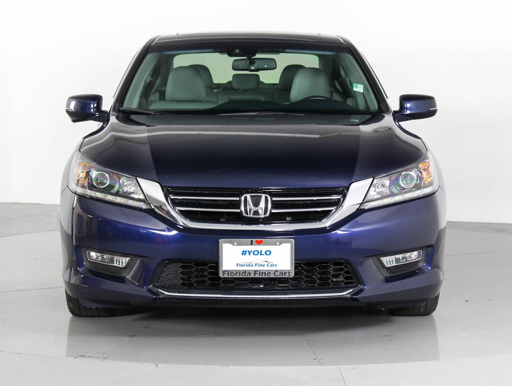 Florida Fine Cars - Used HONDA ACCORD 2013 WEST PALM Ex-L V6