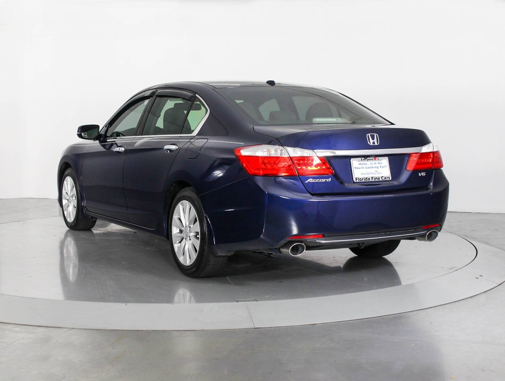 Florida Fine Cars - Used HONDA ACCORD 2013 WEST PALM Ex-L V6