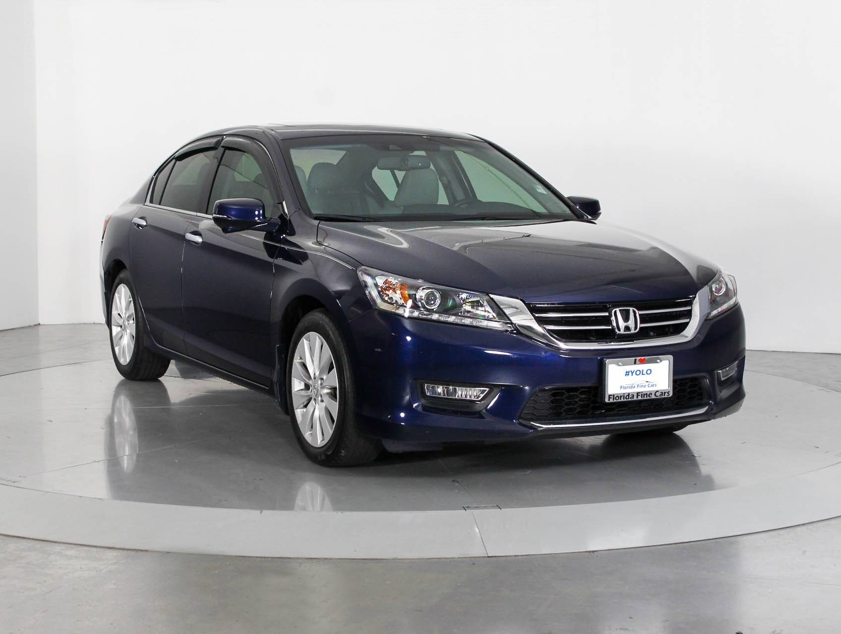 Florida Fine Cars - Used HONDA ACCORD 2013 WEST PALM Ex-L V6