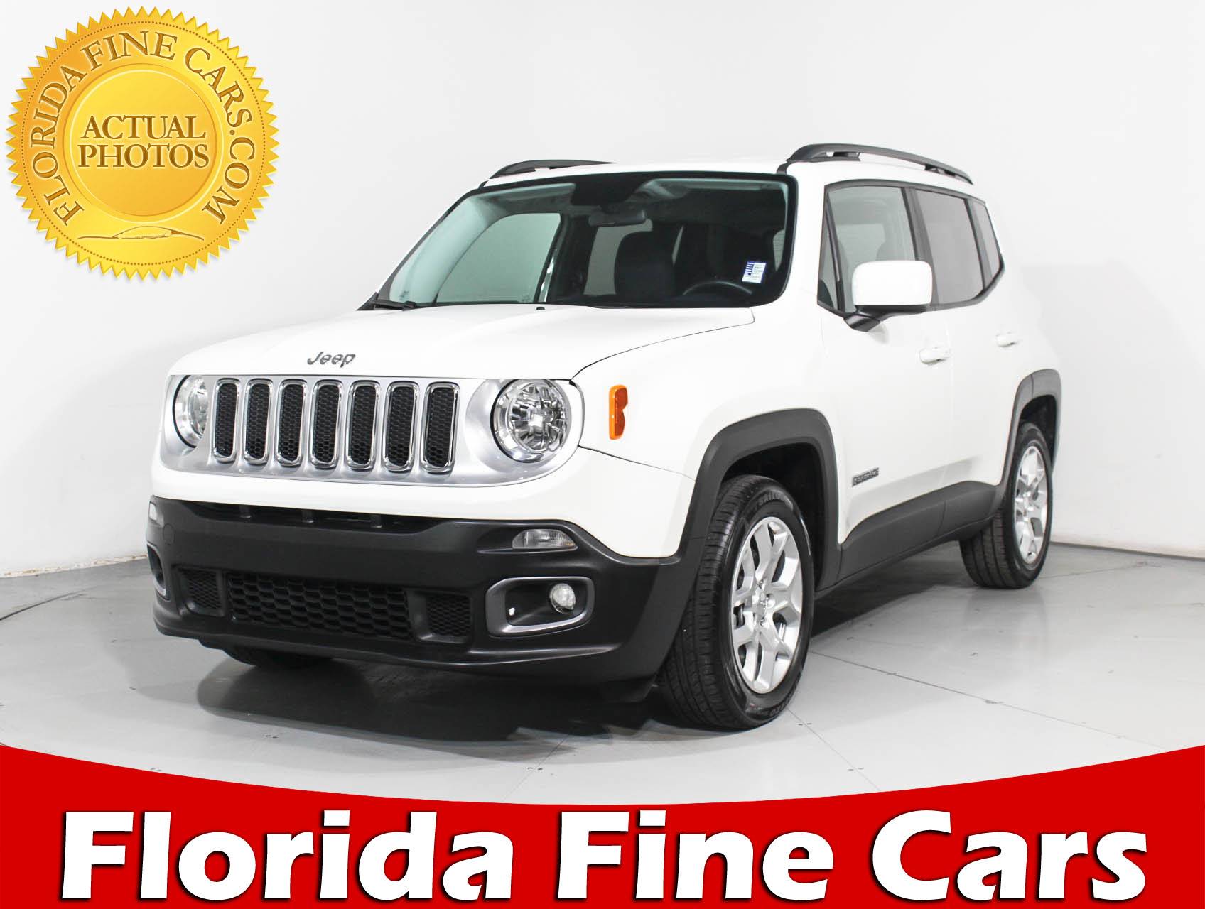 Florida Fine Cars - Used JEEP RENEGADE 2017 WEST PALM LATITUDE