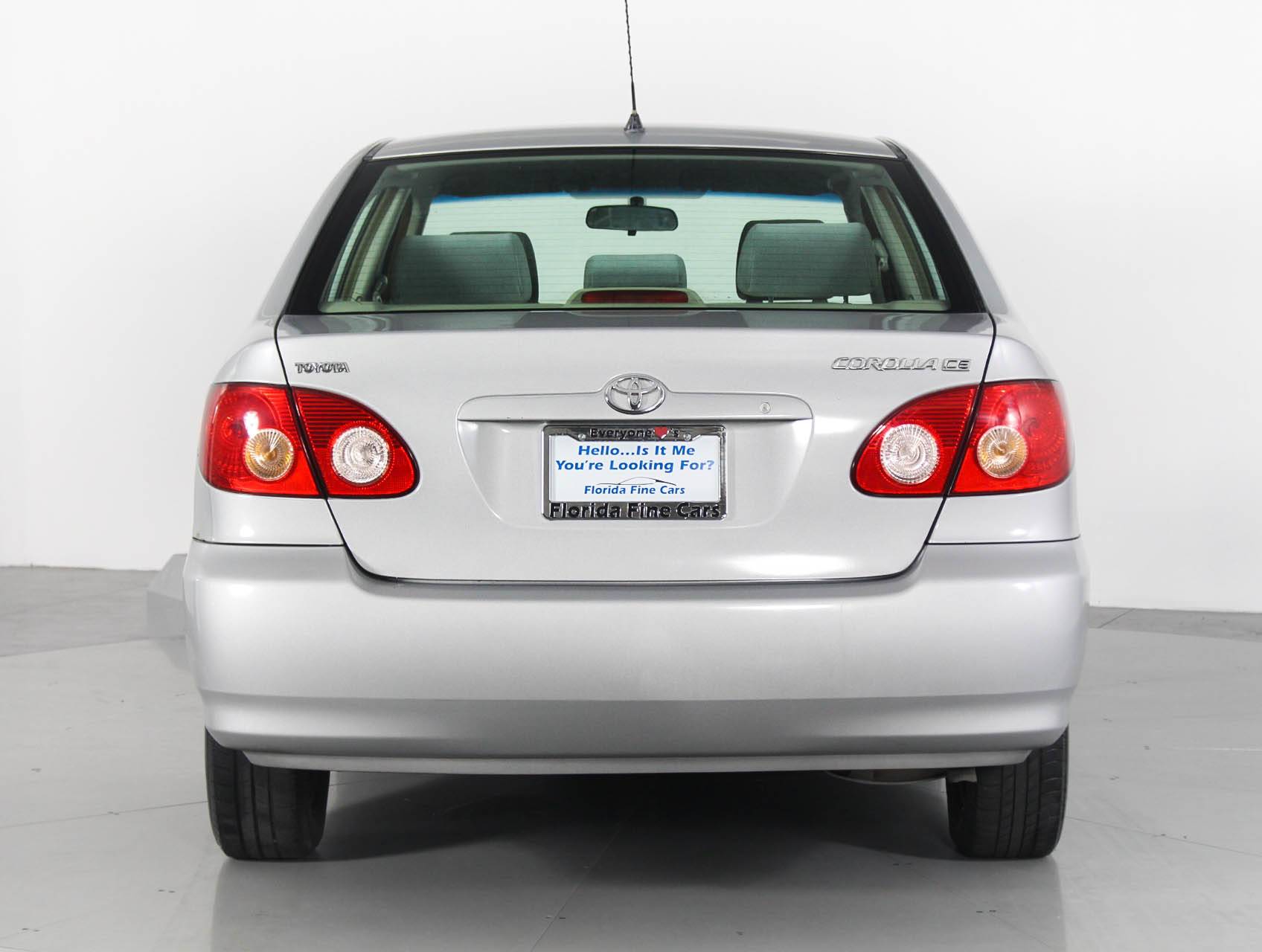 Florida Fine Cars - Used TOYOTA COROLLA 2006 WEST PALM CE
