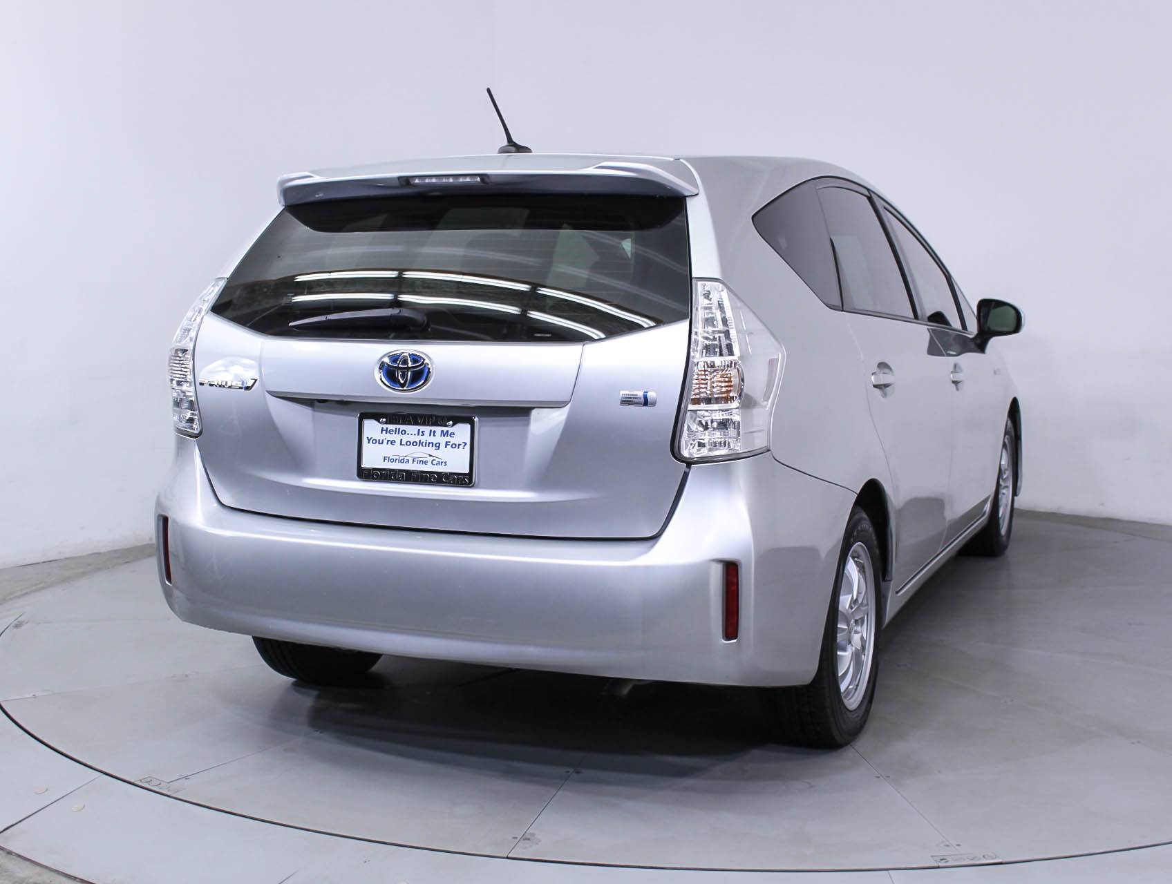 Florida Fine Cars - Used TOYOTA PRIUS V 2014 HOLLYWOOD 3