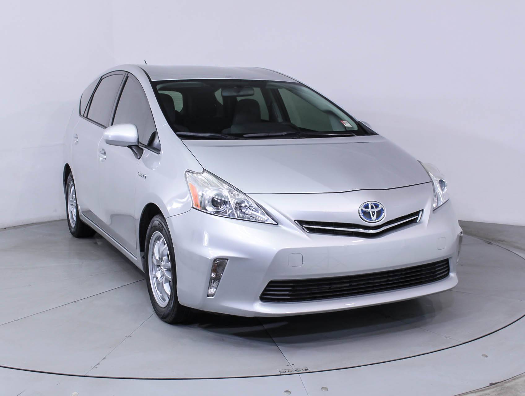 Florida Fine Cars - Used TOYOTA PRIUS V 2014 HOLLYWOOD 3