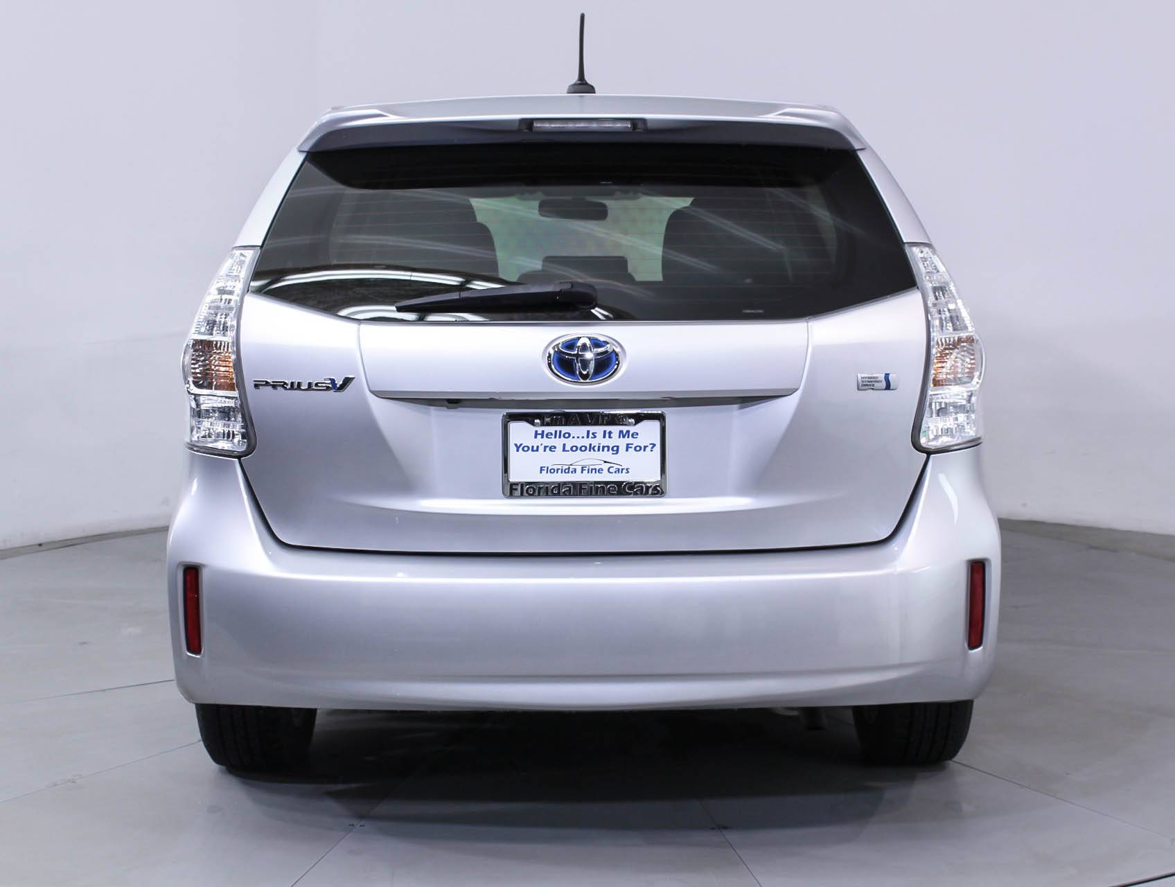Florida Fine Cars - Used TOYOTA PRIUS V 2014 HOLLYWOOD 3