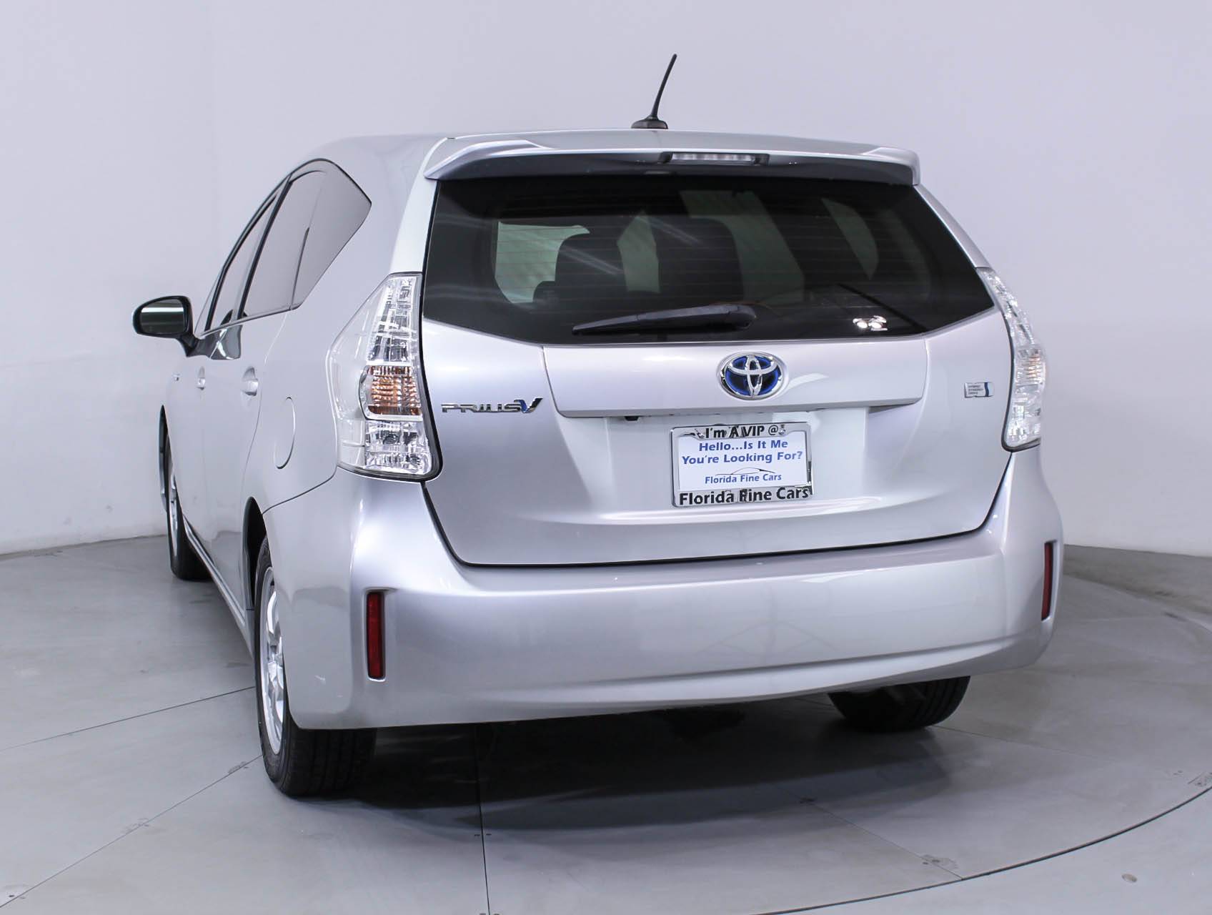 Florida Fine Cars - Used TOYOTA PRIUS V 2014 HOLLYWOOD 3