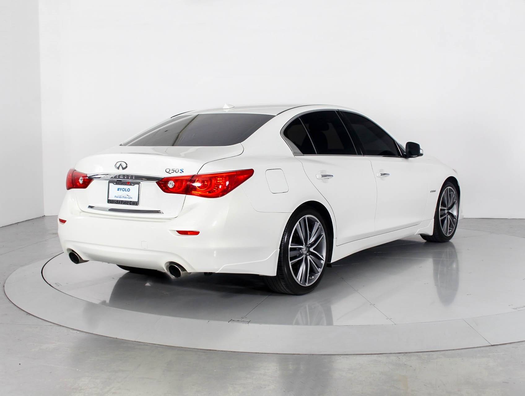 Florida Fine Cars - Used INFINITI Q50 2014 WEST PALM HYBRID SPORT