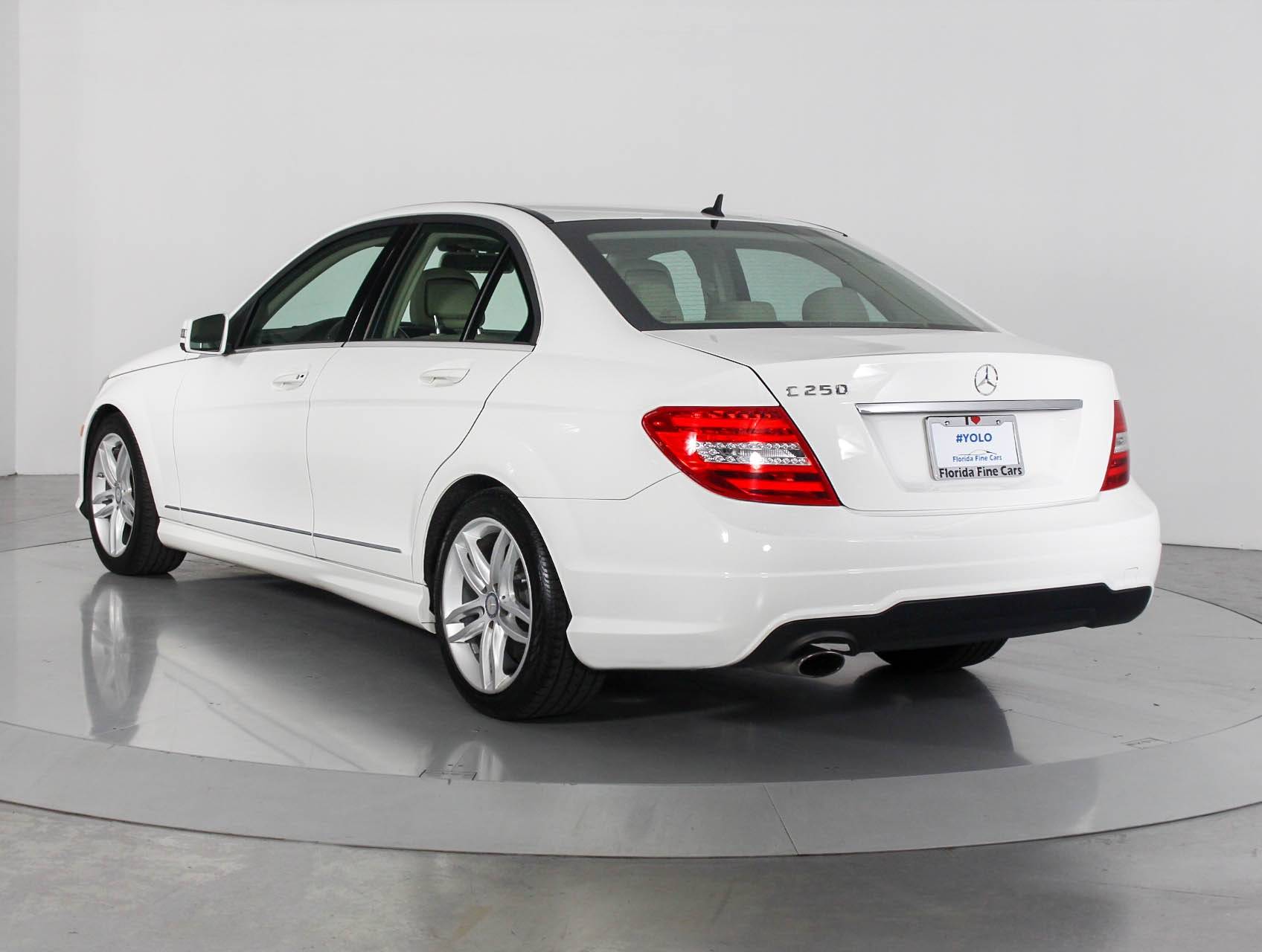 Florida Fine Cars - Used MERCEDES-BENZ C CLASS 2014 MIAMI C250