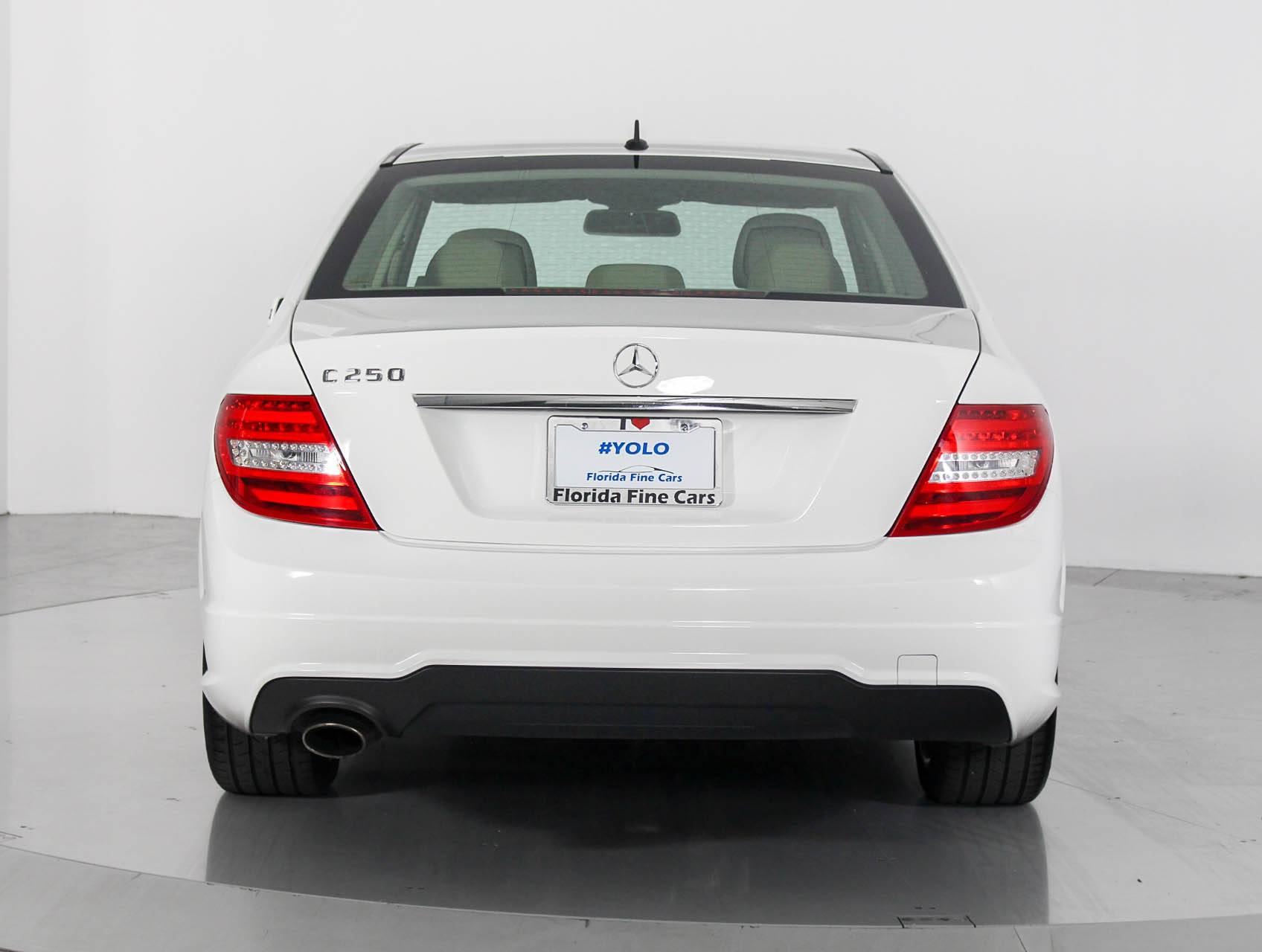 Florida Fine Cars - Used MERCEDES-BENZ C CLASS 2014 MIAMI C250