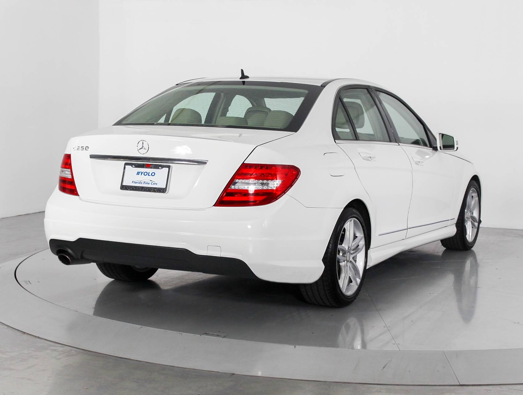 Florida Fine Cars - Used MERCEDES-BENZ C CLASS 2014 MIAMI C250