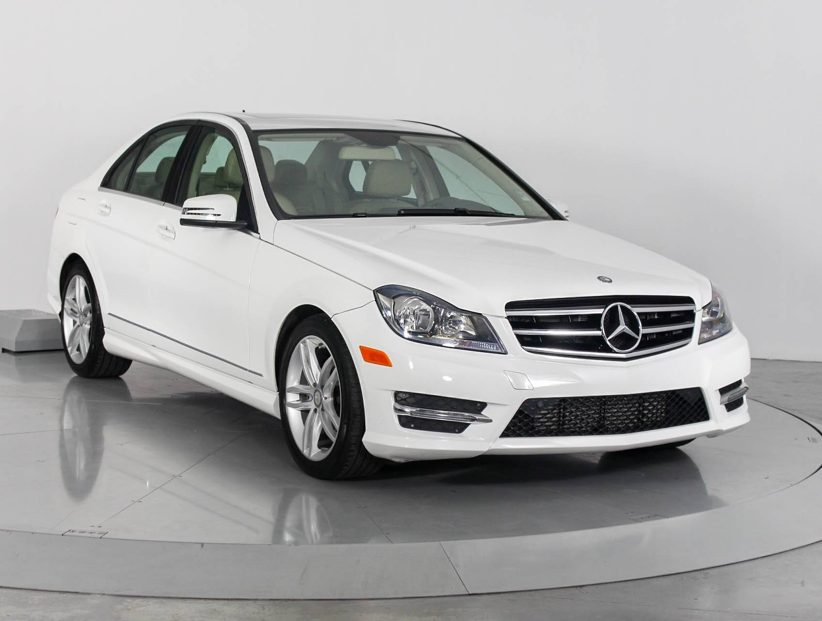 Florida Fine Cars - Used MERCEDES-BENZ C CLASS 2014 MIAMI C250
