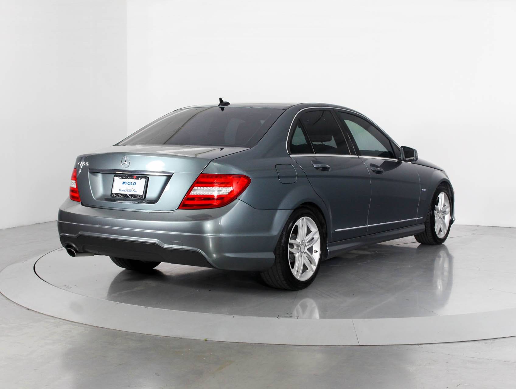 Florida Fine Cars - Used MERCEDES-BENZ C CLASS 2012 MIAMI C250